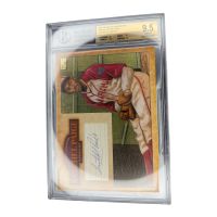 2015 The BAR Cut Autographs Satchel Paige #TBSP05 BGS 9.5 1/1 Front