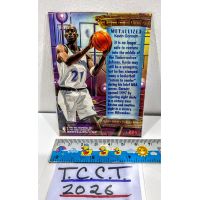 1996 Skybox Metal Metallized Kevin Garnett #224 Back