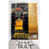 1997 Topps Finest Basketball Shaquille O'Neal #217 Front