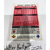 1998 Upper Deck Michael Jordan #1 Back