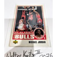 1998 Upper Deck Michael Jordan #1 Front