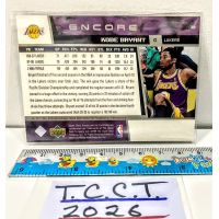 1999 Upper Deck Kobe Bryant #39 Back