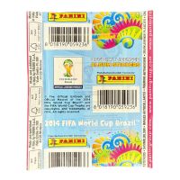 2014 Panini FIFA World Cup Brasil Factory Sealed Stickers Back