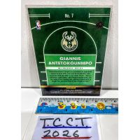 2021 Panini Hoops Giannis Antetokounmpo 99 #7 Back