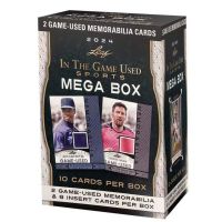 2024 Leaf In The Game Used Sports Mega Box Factory Sealed