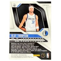 2024 Panini Prizm Klay Thompson Snakeskin SP #107 Back