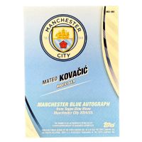2024 Topps Blue Moon Manchester City Mateo Kovacic /15 Auto Back