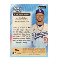 2025 Topps Chrome Mookie Betts All-Etch #CAE-13 Back