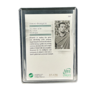 2025 Futera Unique Sergio Busquets The Greats 01/20 #104 Backside