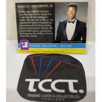1991 Arena Holograms Ken Griffey JR On Top Of The World Holo #2 Backside
