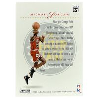 1993 SkyBox Michael Jordan #CS1 Backside