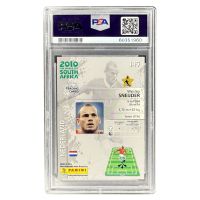 2010 Panini World Cup Wesley Sneijder #147 PSA 9 Backside