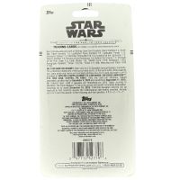 2015 Topps Star Wars Princess Leia Factory Sealed Blister Backside