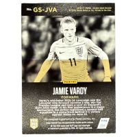 2016 Panini Black Gold Jamie Vardy Gilded Signatures Auto /99 #GS-JVA Back