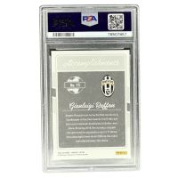 2016 Panini Donruss Buffon Accomplishments-Gold #15 PSA 10 Back