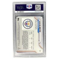 2019 Topps Chrome UCL Kevin De Bruyne Sapphire Edition #19 PSA 10 Backside