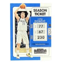 2022 Panini Contenders Luka Doncic Season Ticket Front