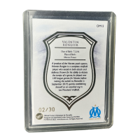 2023Futera Droit Au But Midfielder Valentin Rongier 02/30 #OM13 Backside