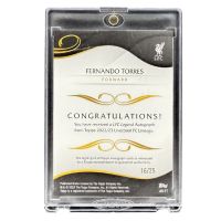 2023 Topps Liverpool Lineage Fernando Torres #AU-FT Auto /25 Backside