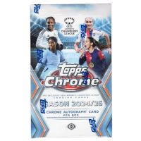 2024-25 Topps Chrome Women's UEFA Champions League Factory Sealed Hobby