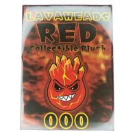 2024 Lava Heads Red Lava Plushie 13x9cm + Collector Box Fron
