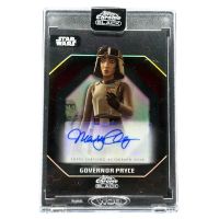 2024 Topps Chrome Black Star Wars Governor Pryce #ADS-MM Auto