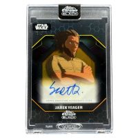 2024 Topps Chrome Black Star Wars Jarek Yeager #ALS-SL Auto /50