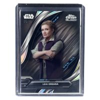 2024 Topps Chrome Black Star Wars Leia Organa #10 /199