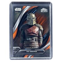 2024 Topps Chrome Black Star Wars The Armorer #23 /25