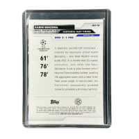 2024 Topps UCC Historic Karim Benzema #HH-14
 Backside