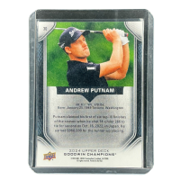 2024 Upper Deck Goodwin Champions Andrew Putnam Golf #30 Backside