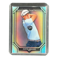 2024 Upper Deck Goodwin Champions Austin Greaser Golf #P87 Front
