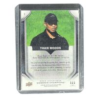 2024 Upper Deck Goodwin Champions Tiger Woods #2 Backside