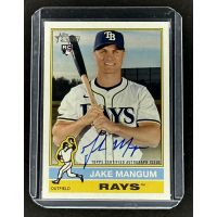 2025 Baseball Jake Mangum Rays #ROA-JM Rookie Auto