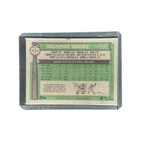 2025 Topps Heritage Baseball 1776-1976 Cristopher Sanchez Phillies Pitcher 009/200 #633 Backside
