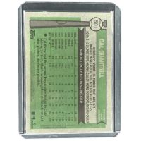 2025 Topps Heritage Cal Quantrill Marlins #501 Superfractor 1/1 Backside