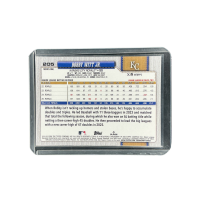 2026 Topps 75 Years Baseball Series 1 Bobby Witt JR. #205 Backside