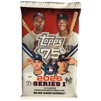 2026 Topps 75 Years Baseball Series 1 Factory Sealed Pack Front