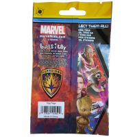 Marvel Guardians of the Galaxy VOL 2 Dog Tags + Stickers Factory Sealed Pack Backside