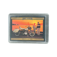 1992 Collect-A-Card Harley Davidson Series 2 1966 FLH Electra Glide #188 Front