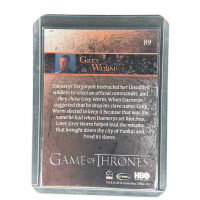 2014 Rittenhouse Game Of Thrones Grey Worm #89 Back