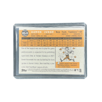 2017 Topps Heritage Aaron Judge #RS-9 Rookie Back