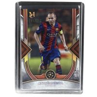 2022 Topps Museum Collection UCL Andres Iniesta #8 /125 Front