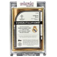 2022 Topps Museum Gareth Bale Auto #FA-GB Backside