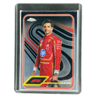 2024 Topps Chrome Formula 1 Carlos Sainz Scuderia Ferrari HP #4 Front