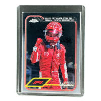 2024 Topps Chrome Formula 1 Charles Leclerc Scuderia Ferrari #179 Front