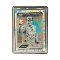 2024 Topps Chrome Formula 1 Fernando Alonso Black & White #171 Front