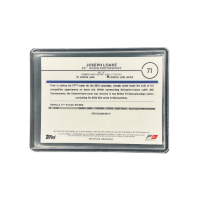 2024 Topps Chrome Formula 1 Joseph Loake Black & White #71
Backside