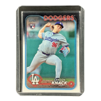 2024 Topps Chrome Update Landon Knack Dodgers #US127 Front