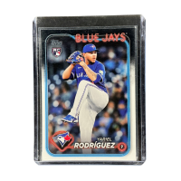 2024 Topps Chrome Update Yariel Rodriguez Blue Jays #US317 Front